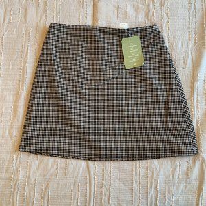 NWT Plaid Skirt